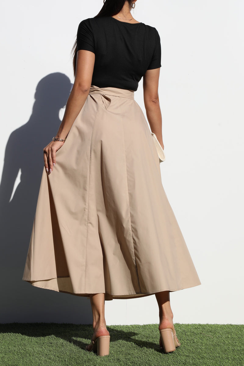 DD6997, POCKET WOVEN LONG DRESS