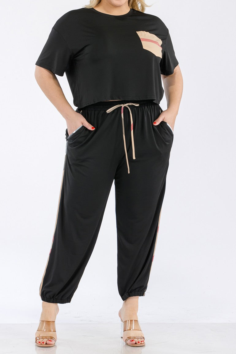 PDD4641, KNIT TOP AND PANT SET