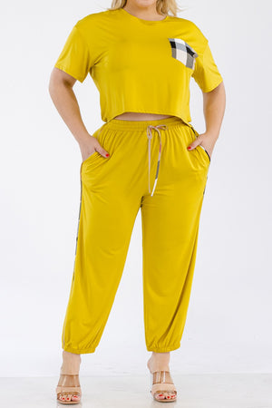 PDD4641, KNIT TOP AND PANT SET