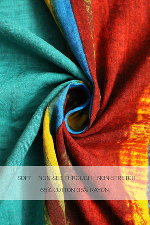 DD8257, PRINTED V NECK MAXI DRESS