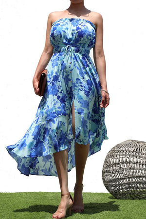 DD4196, PRINTED WOVEN DRESS