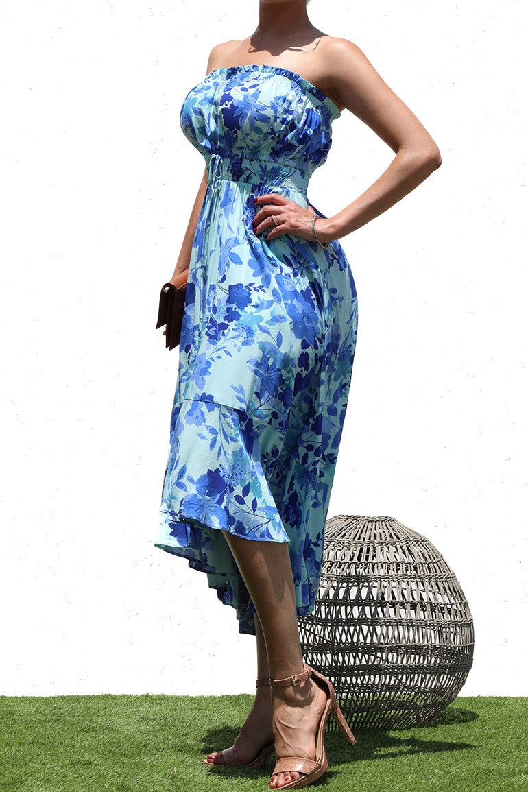 DD4196, PRINTED WOVEN DRESS