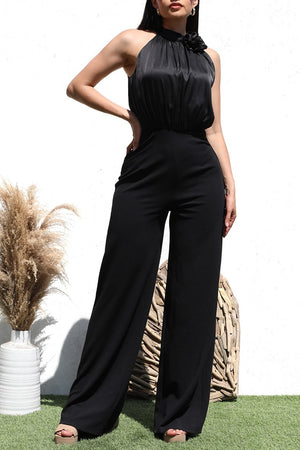 DD6447, MOCK NECK KNIT JUMPSUIT