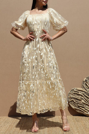 DD6525, SEQUINS MESH LONG DRESS