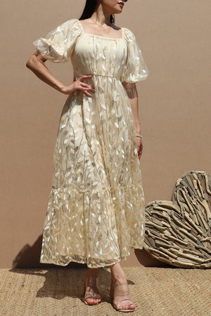 DD6525, SEQUINS MESH LONG DRESS