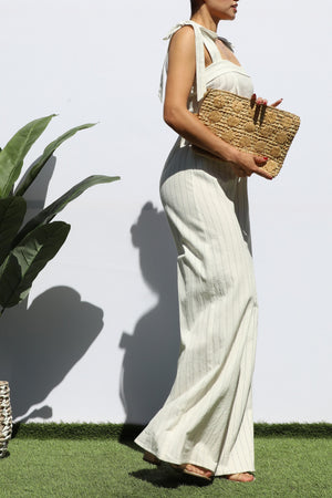 DD6350, LOOSE FIT WOVEN JUMPSUIT