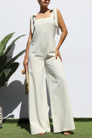 DD6350, LOOSE FIT WOVEN JUMPSUIT