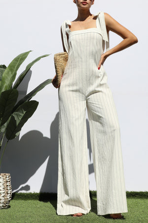 DD6350, LOOSE FIT WOVEN JUMPSUIT