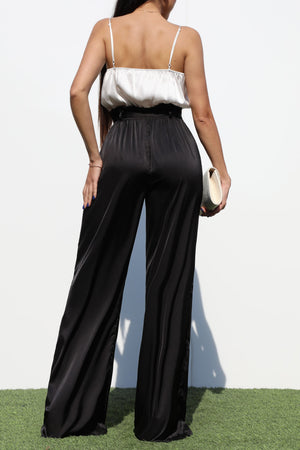 DD4140, CAMI SATIN JUMPSUIT