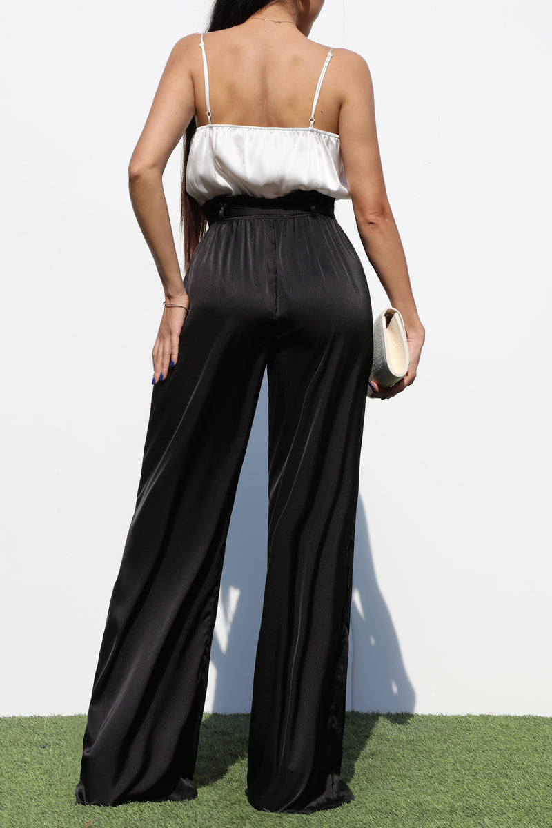 DD4140, CAMI SATIN JUMPSUIT