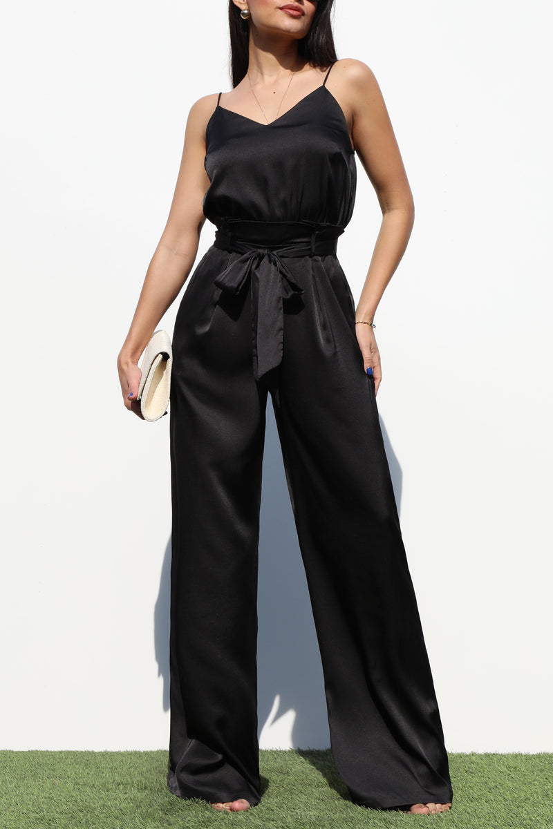 DD4140, CAMI SATIN JUMPSUIT