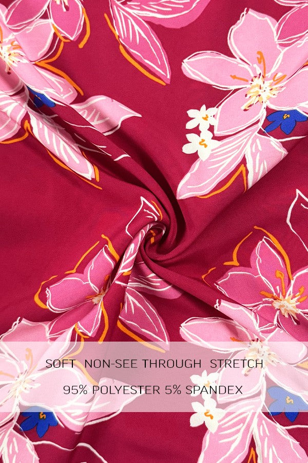 DD7060, SMOCKED TOP WOVEN MAXI DRESS