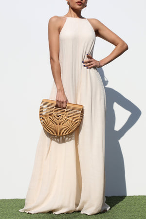 DD6956, LOOSE FIT WOVEN JUMPSUIT