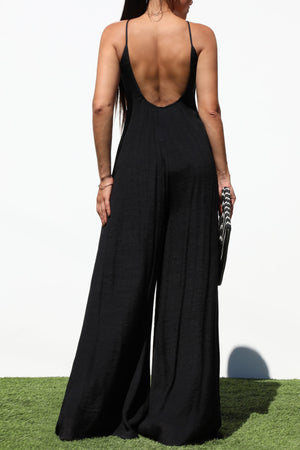 DD6956, LOOSE FIT WOVEN JUMPSUIT