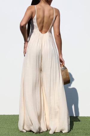 DD6956, LOOSE FIT WOVEN JUMPSUIT