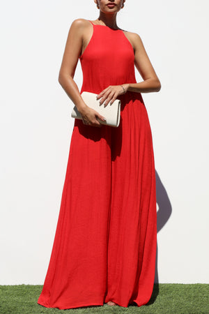 DD6956, LOOSE FIT WOVEN JUMPSUIT