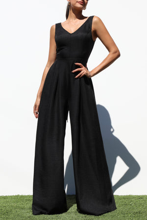 DD6895, LOOSE FIT WOVEN JUMPSUIT
