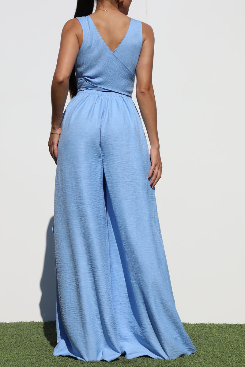 DD6895, LOOSE FIT WOVEN JUMPSUIT