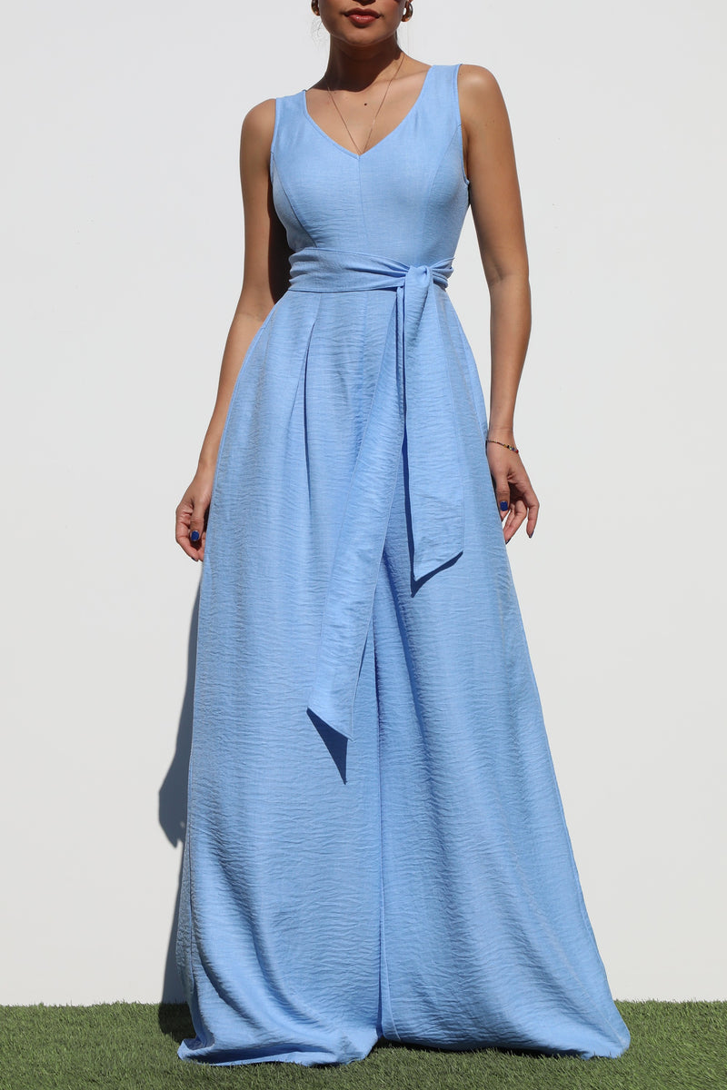 DD6895, LOOSE FIT WOVEN JUMPSUIT