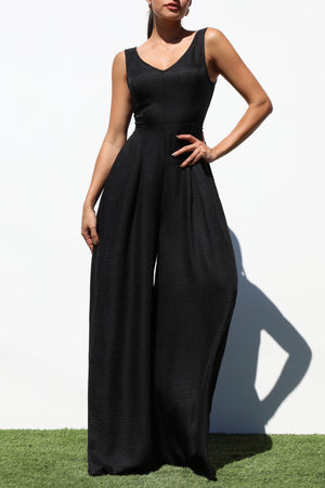 DD6895, LOOSE FIT WOVEN JUMPSUIT