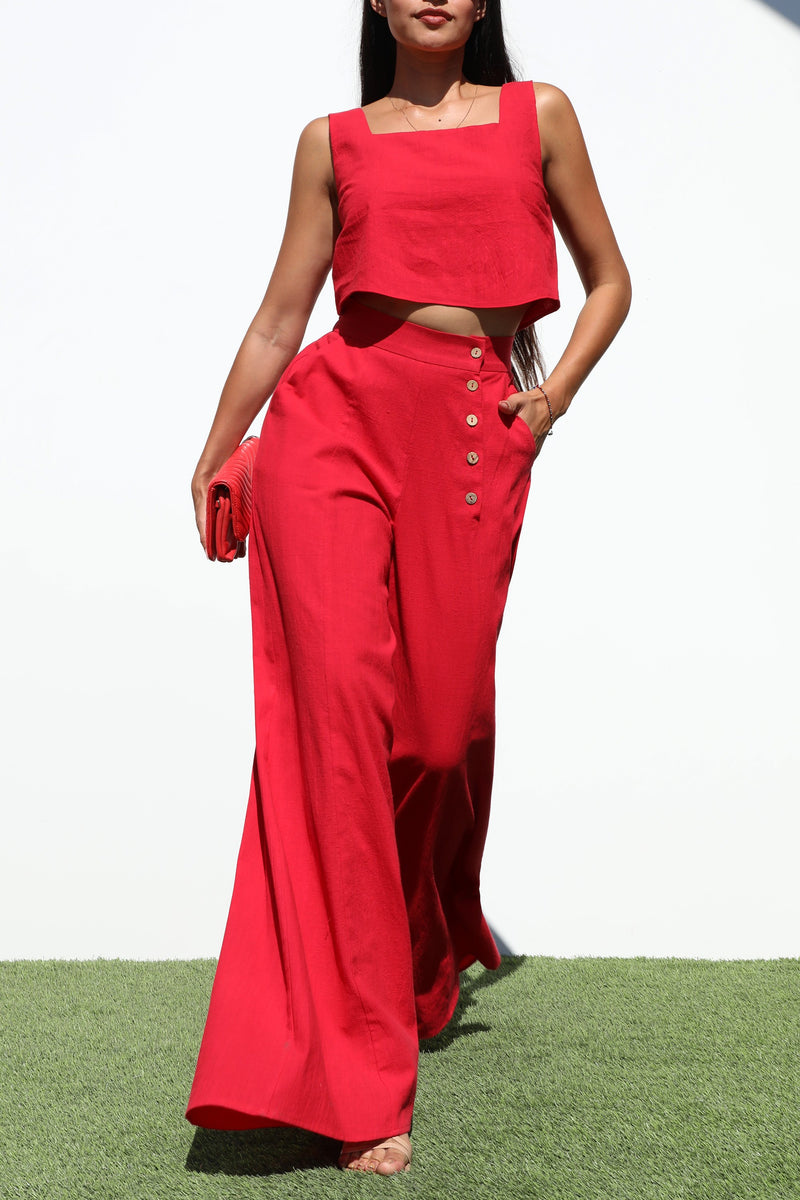 DD7203, LOOSE FIT TOP AND PANTS SET