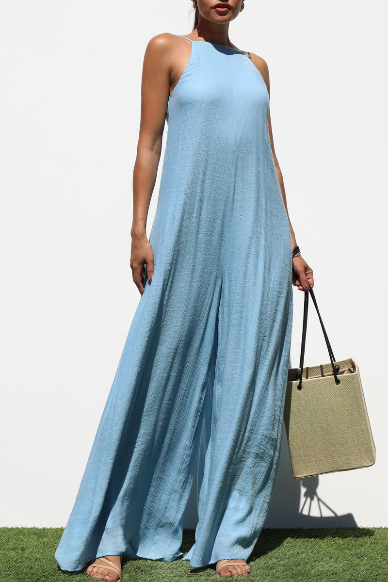 DD6956, LOOSE FIT WOVEN JUMPSUIT