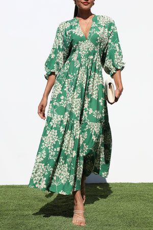 DD7209, LOOSE FIT WOVEN MIDI DRESSES