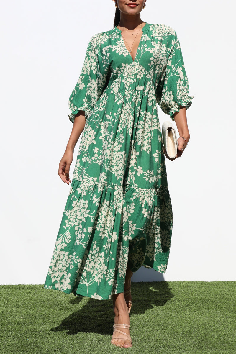 DD7209, LOOSE FIT WOVEN MIDI DRESSES