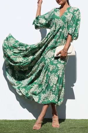 DD7209, LOOSE FIT WOVEN MIDI DRESSES