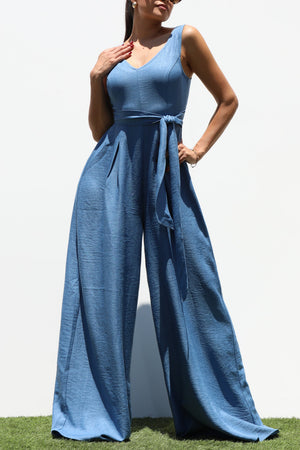 DD6895, LOOSE FIT WOVEN JUMPSUIT