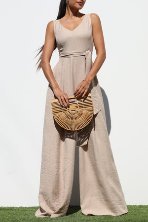 DD6895, LOOSE FIT WOVEN JUMPSUIT
