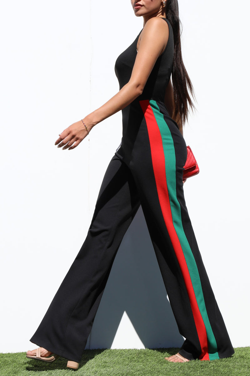DD7254, ROUND NECK KNIT JUMPSUIT