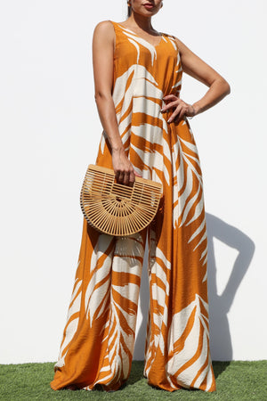 DD7990, LOOSE FIT WOVEN JUMPSUIT