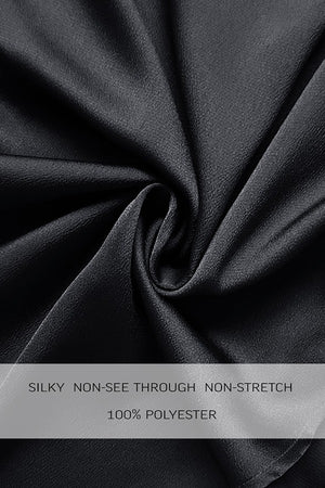 DD7840, NECK SATIN MIDI DRESS