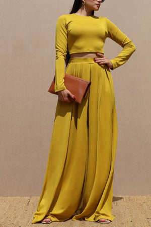 DD7620, RELAXED FIT KNIT TOP AND PANT SET