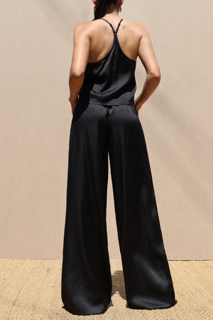 DD6502, V NECK CAMI TOP AND PANTS SET