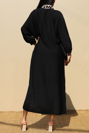 DD7705, LOOSE FIT WOVEN SHIRT DRESS