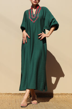 DD7803, LOOSE FIT WOVEN SHIRT DRESS