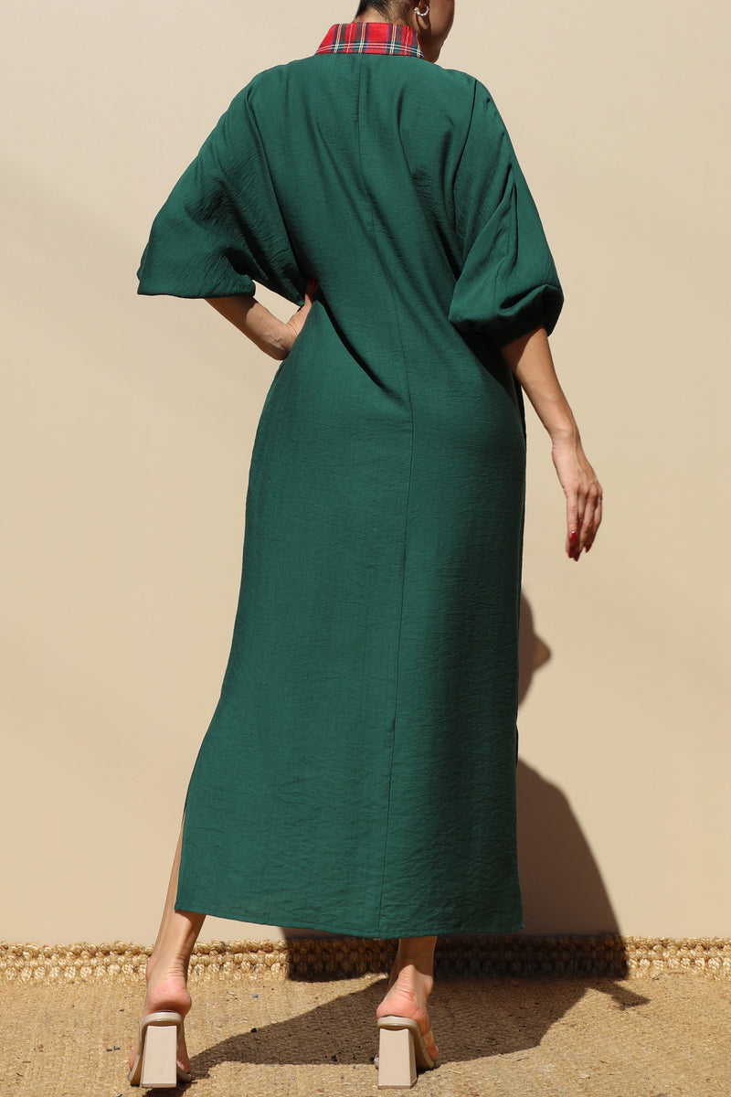 DD7803, LOOSE FIT WOVEN SHIRT DRESS