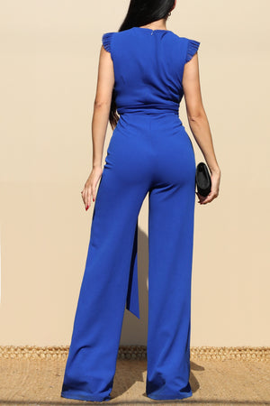 DD6188, LACE TOP KNIT JUMPSUIT