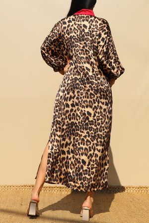 DD7836, LOOSE FIT WOVEN SHIRT DRESS