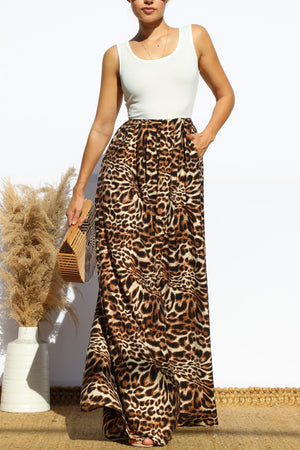 DD7877, LEOPARD TANK TOP KNIT JUMPSUIT