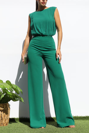 DD8131, LOOSE FIT TOP KNIT JUMPSUIT