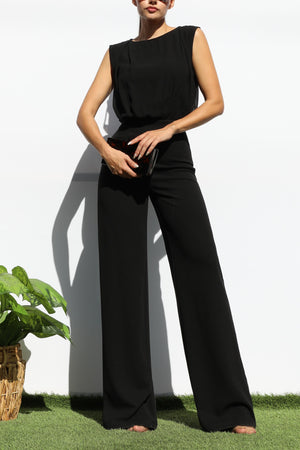 DD8131, LOOSE FIT TOP KNIT JUMPSUIT