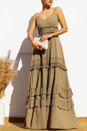 DD8188, OPEN BACK MAXI DRESS