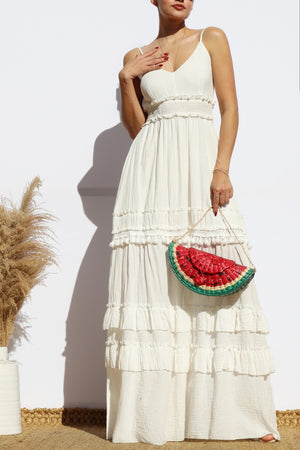 DD8188, OPEN BACK MAXI DRESS