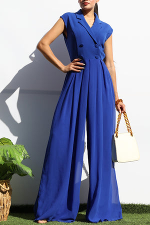 DD8130, LOOSE FIT TOP KNIT JUMPSUIT