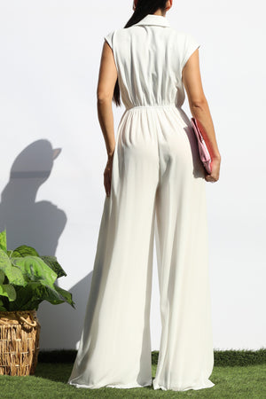 DD8130, LOOSE FIT TOP KNIT JUMPSUIT