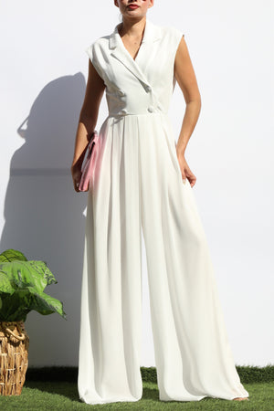 DD8130, LOOSE FIT TOP KNIT JUMPSUIT