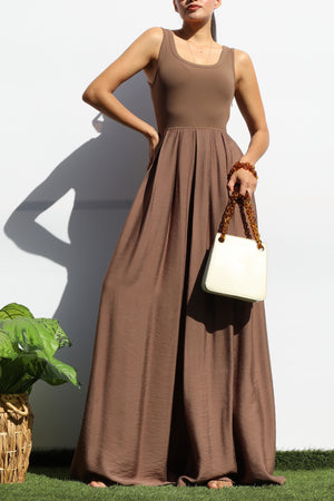 DD7951, TANK KNIT TOP JUMPSUIT